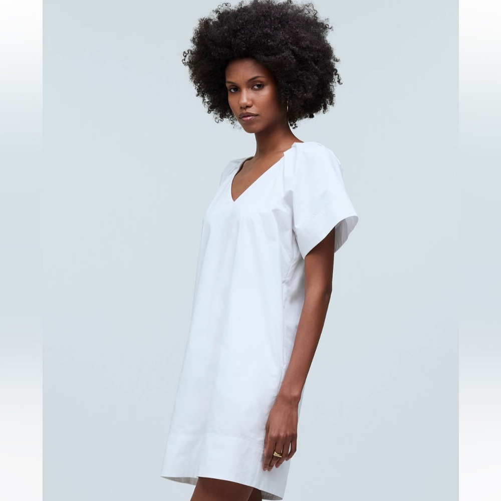 Madewell White Mini Dress